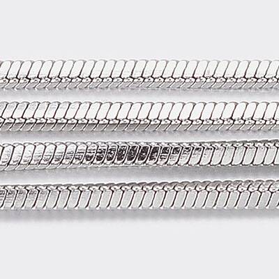 Tarnish Resistant 304 Stainless Steel Square Snake Chains