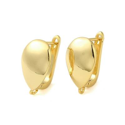 Brass Hoop Earrings Findings