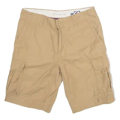 TOMMY HILFIGER Mens Cargo Shorts Brown M W32