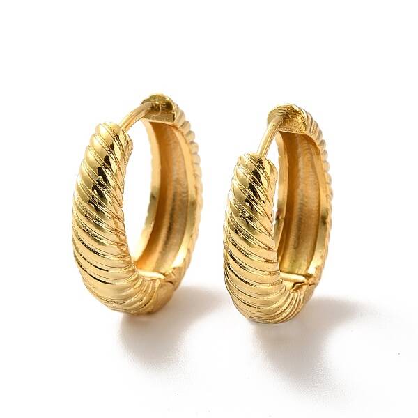 Long-Lasting Plated Brass Hoop Earrings