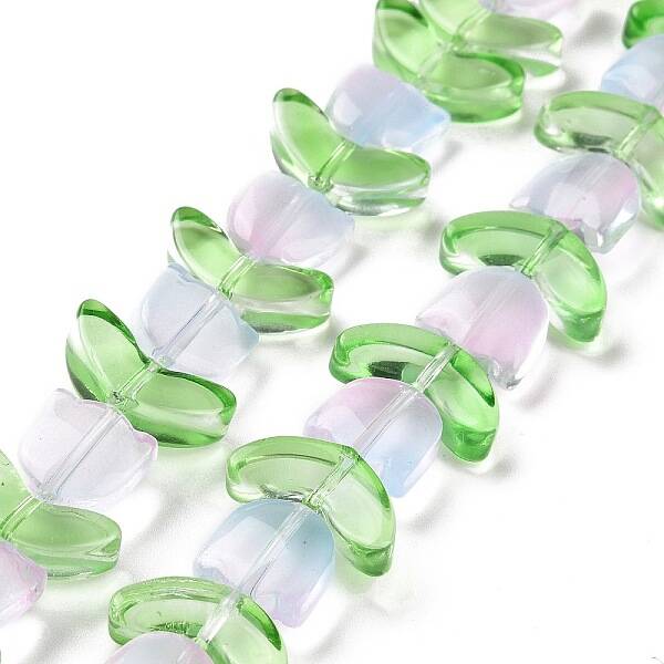 Transparent Glass Beads Strands