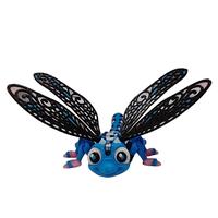 Dragonfly Cute Articulating 3D Printed Figurine Articulated