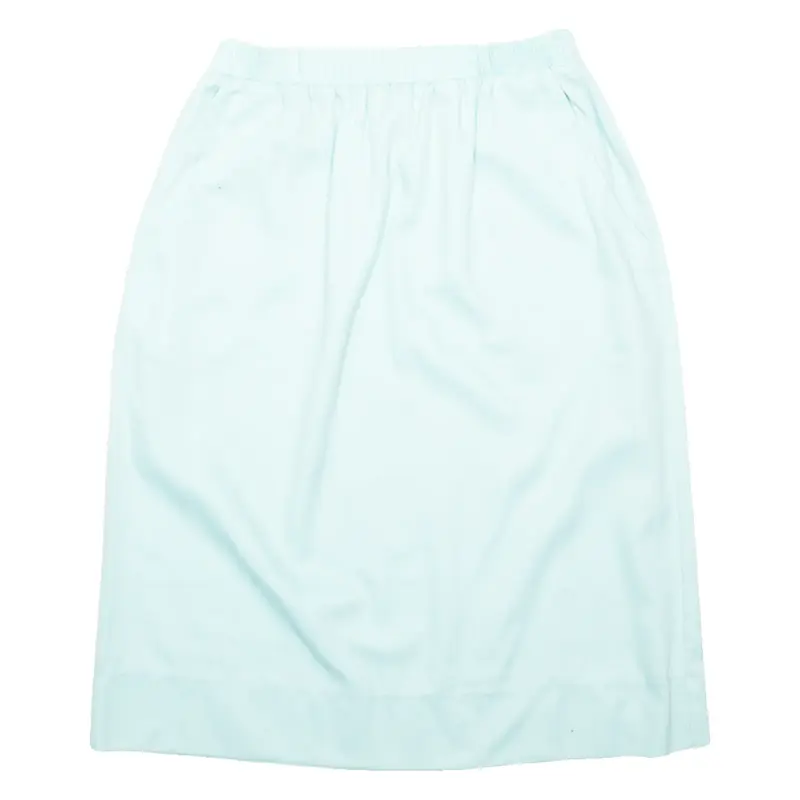 DEVON Womens Pencil Skirt Blue Midi UK 12