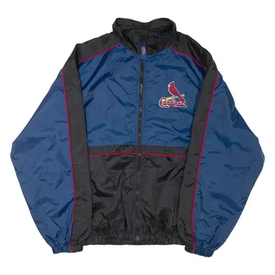 St. Louis Cardinals Mens Track Jacket Blue USA XL