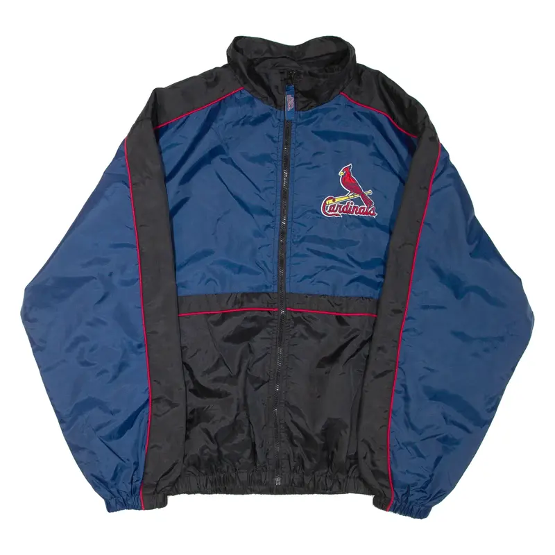 St. Louis Cardinals Mens Track Jacket Blue USA XL