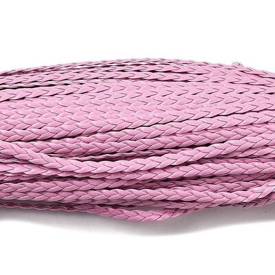 3-Ply PU Leather Braided Cord