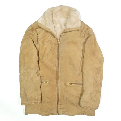 Reversible Jacket Beige Womens L
