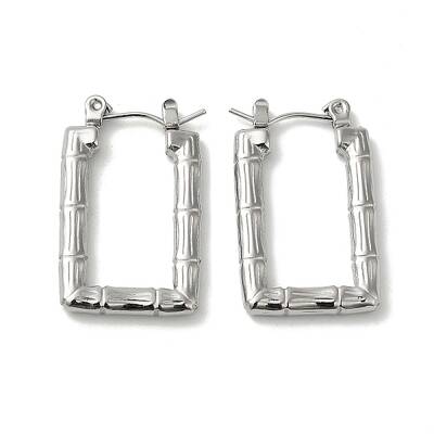 Non-Tarnish 304 Stainless Steel Hoop Earrings for Women