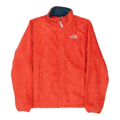 The North Face Fleece - Large Orange Polyester