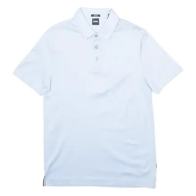 BOSS Mens Polo Shirt Blue S