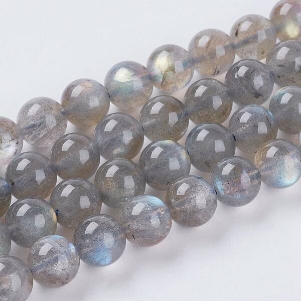 Natural Labradorite Beads Strands