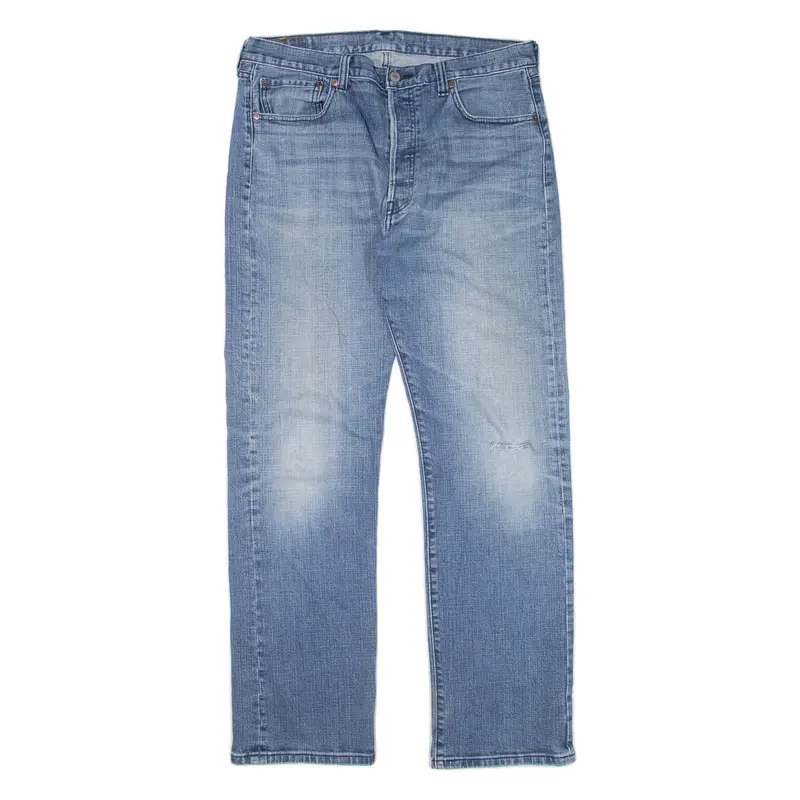 LEVI'S 501 Jeans Mens Blue Regular Straight W36 L32