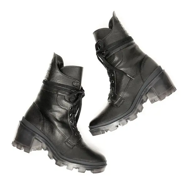 Hudson Vegan Chunky Combat Boot | Size: Women's Size 8.5/Men's Size 7 | Color: Olive