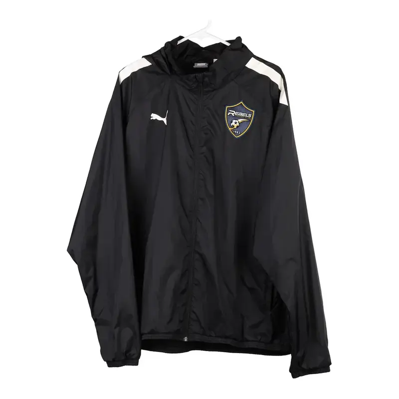 Rebels Soccer Puma Jacket - 2XL Black Polyester