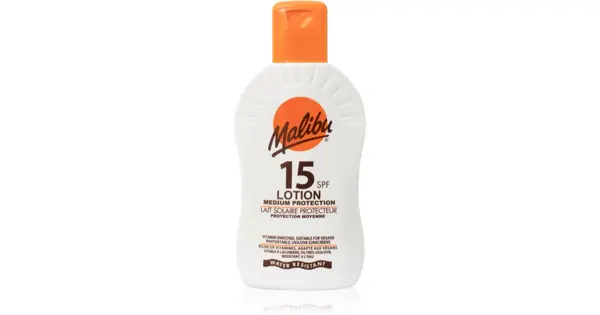 Malibu Lotion medium protection sun milk SPF 15 200 ml