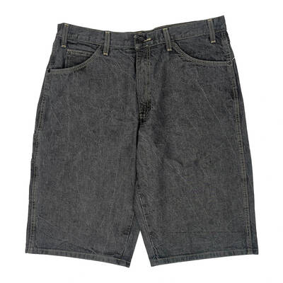 Dickies Denim Shorts - 34W 14L Dark Wash Cotton