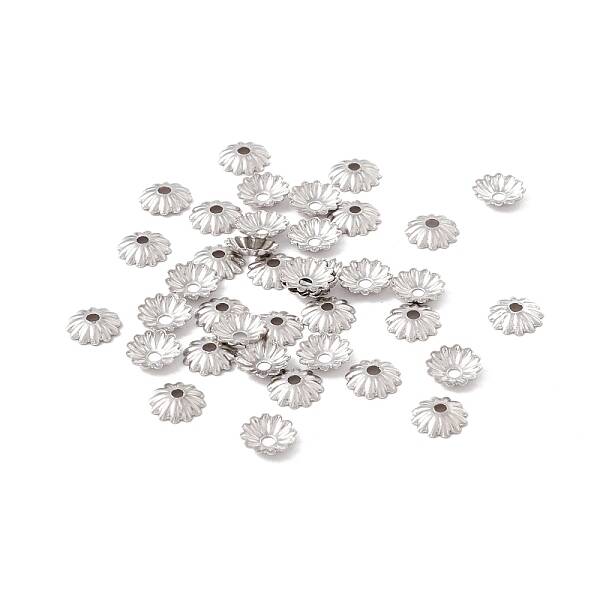 Non-Tarnish 304 Stainless Steel Bead Caps