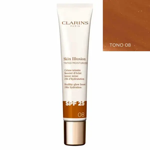 Clarins Skin Illusion Tinted Moisturizing Cream Spf25 08 40ml