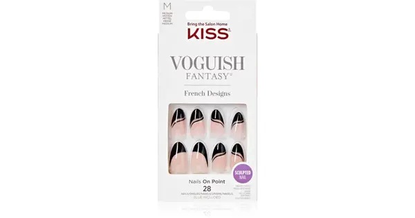 KISS Voguish Fantasy Magnifique Medium false nails 28 pieces