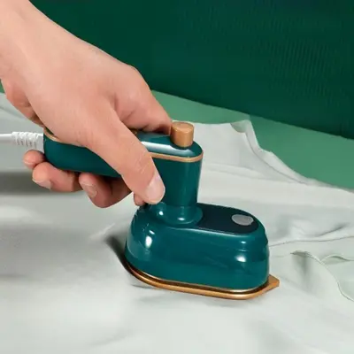 Mini Garment Iron, Household Handheld Iron with Wet & Dry Use, Portable Small Iron for Home Travel Business, Household App...