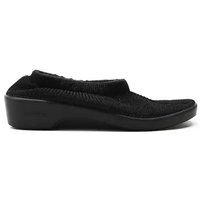 Arcopedico Steps Textile Women's Slip On Shoes - Black - Size:US 6.5 Women