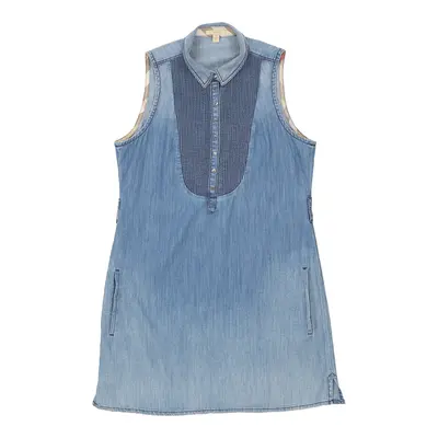 Burberry Brit Mini Denim Dress - Medium Blue Cotton | Size: medium