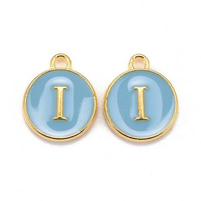 Golden Plated Alloy Enamel Charms
