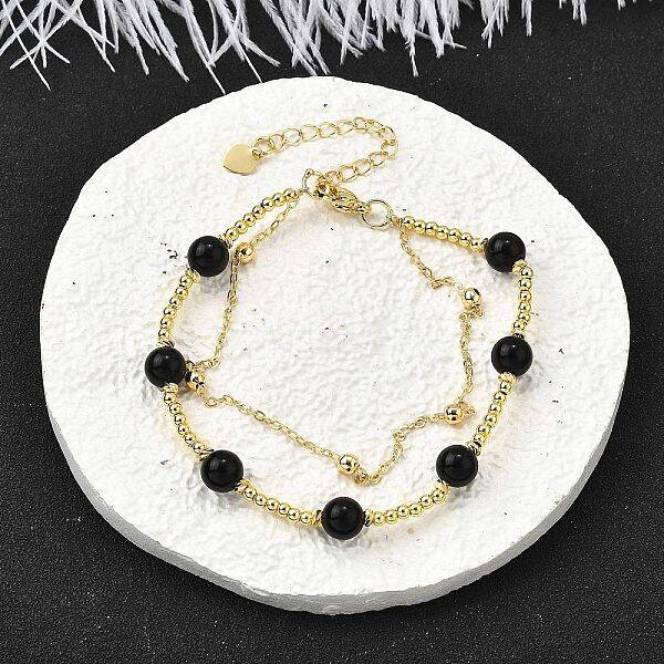 Natural Obsidian Bracelets