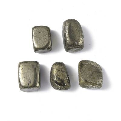 Natural Pyrite Beads