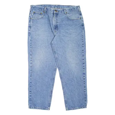 CARHARTT Workwear Mens Jeans Blue Relaxed Tapered W36 L28