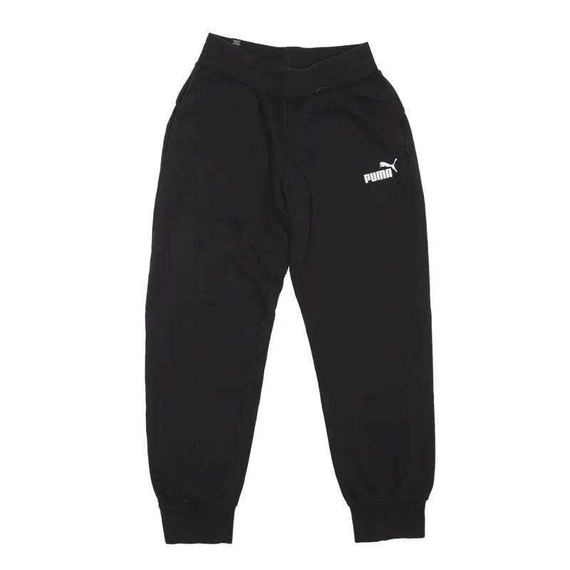 PUMA Joggers Black Tapered Mens XXS W24 L24