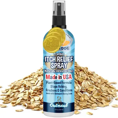 Bodhi Dog Itch Relief Spray for Pets | Natural Soothing Relief for Dry, Itchy, Bitten or Allergy Damaged Skin | Made in USA (...
