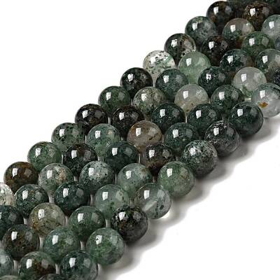 Natural Lodolite Quartz Beads Strands