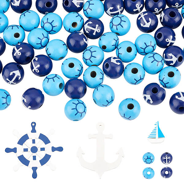 Ocean Theme Jewelry Making Finding Kit