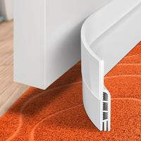 Under Door Draft Stopper - Weatherproof Noise Blocker with Strong Adhesive, Ideal for Home Security and Privacy