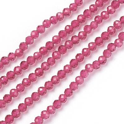 Transparent Glass Beads Strands