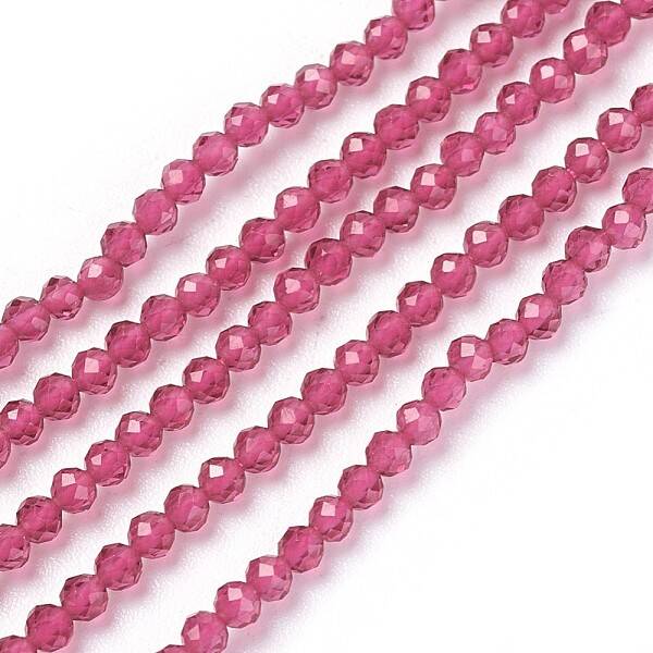 Transparent Glass Beads Strands