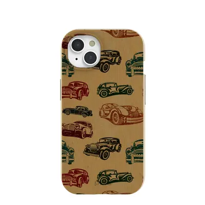 London Fog Retro Car iPhone 15 Case