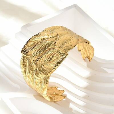 304 Stainless Steel Cuff Bangles for Women