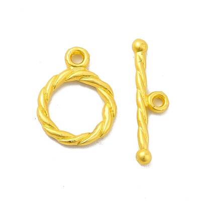 Rack Plating Alloy Toggle Clasps