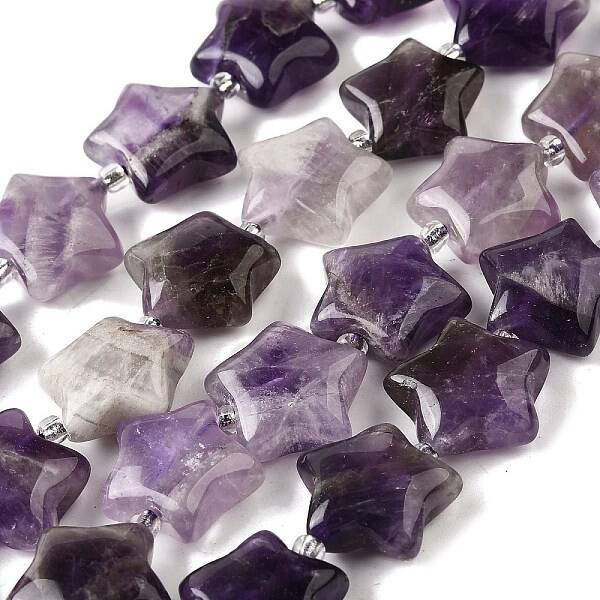 Natural Amethyst Quartz Beads Strands