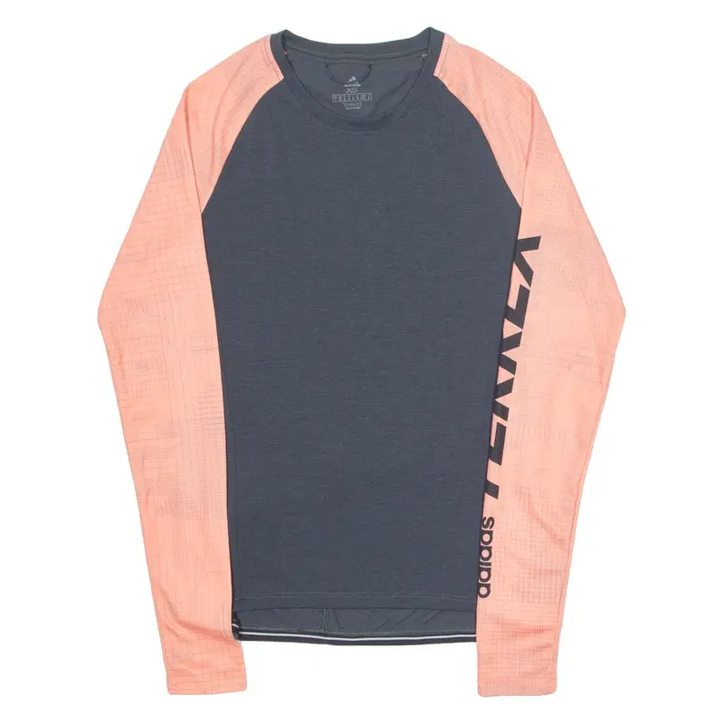 ADIDAS Terrex Cycling Womens Jersey Grey Long Sleeve XS