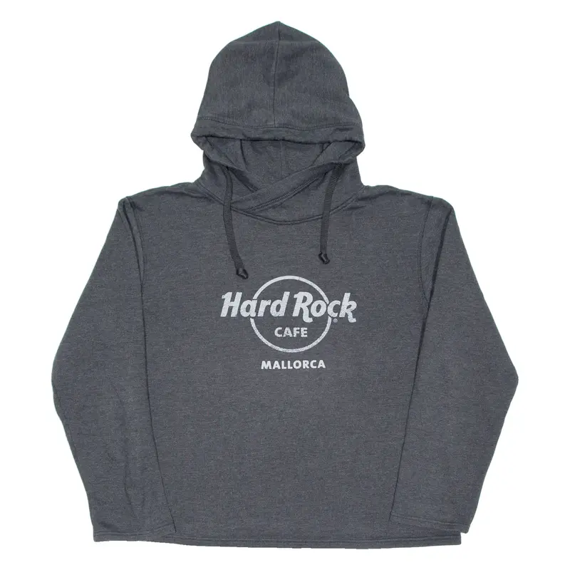 HARD ROCK CAFE Mallorca Mens Grey Hoodie 2XL
