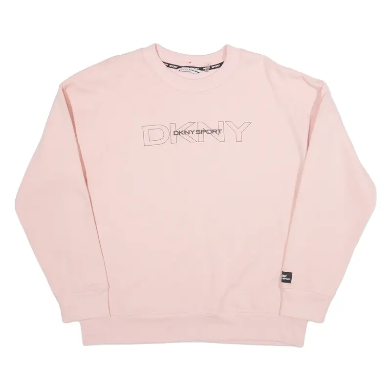 DKNY Womens Sweatshirt Pink M