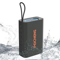 Portable Wireless Bluetooth Speakers, Waterproof Shower Loud Stereo Sound with RGB Lights TWS Long Playtime for Home/Party/Ou...