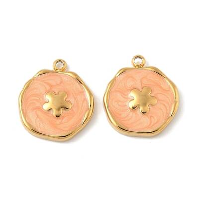 304 Stainless Steel Enamel Charms