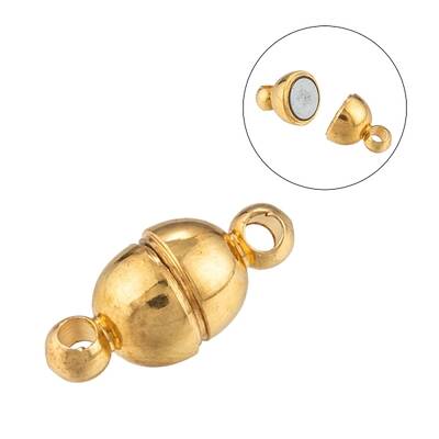 Brass Magnetic Clasps with Loops