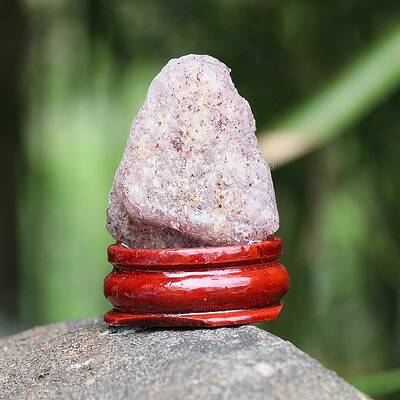 Raw Rough Nuggets Natural Strawberry Quartz Rock Mineral