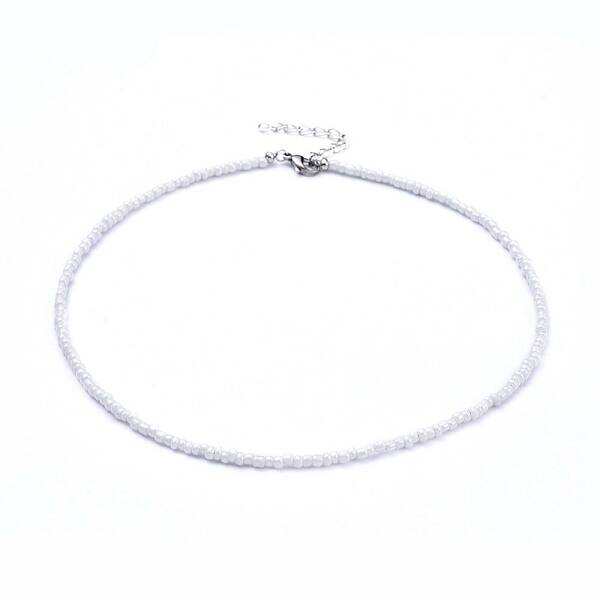 Glass Seed Beaded Necklaces