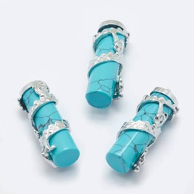 Synthetic Turquoise Pendants